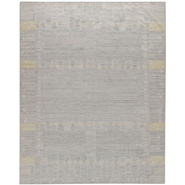 Lavender Oriental Carpets Scandinavian Swedish Style Silver/Oatmeal